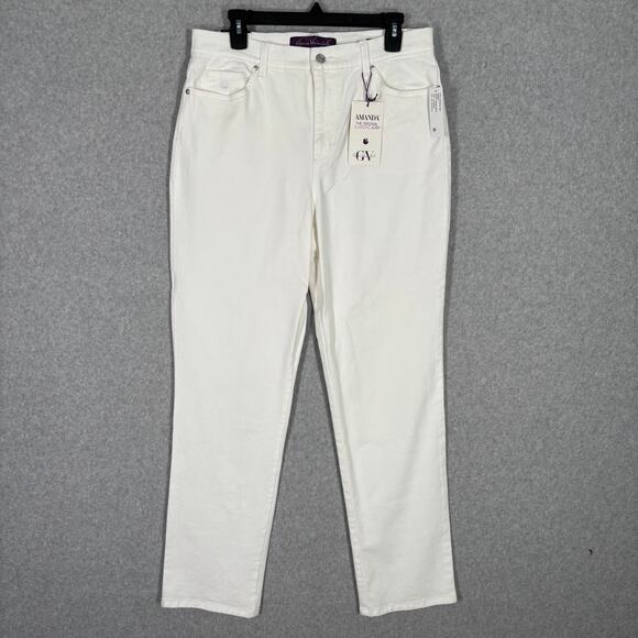 Gloria Vanderbilt Jeans 12‎ Amanda Beach Slimming Shaping Vacation Resort Cruise - Picture 1 of 11